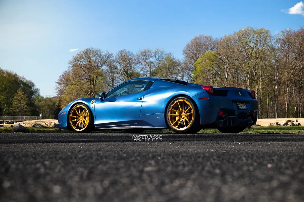 Strasse SV1 Deep Concave Monoblock on Ferrari 458 F142, photo 12