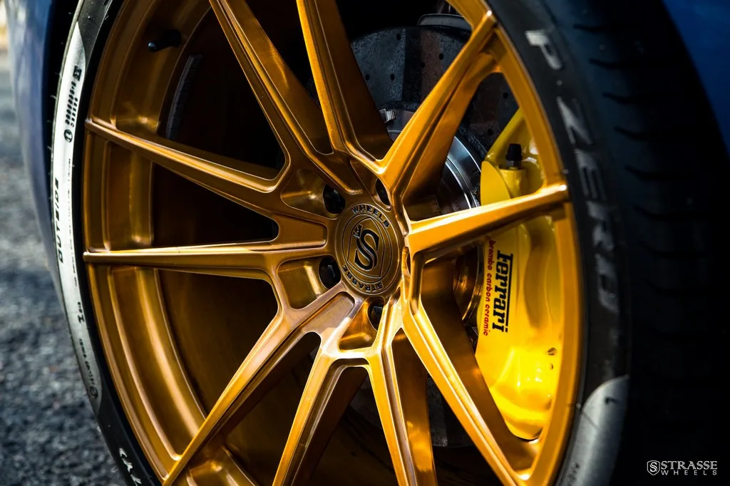 Strasse SV1 Deep Concave Monoblock on Ferrari 458 F142, photo 10