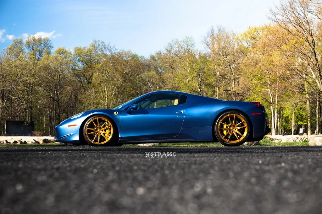Strasse SV1 Deep Concave Monoblock on Ferrari 458 F142, photo 8