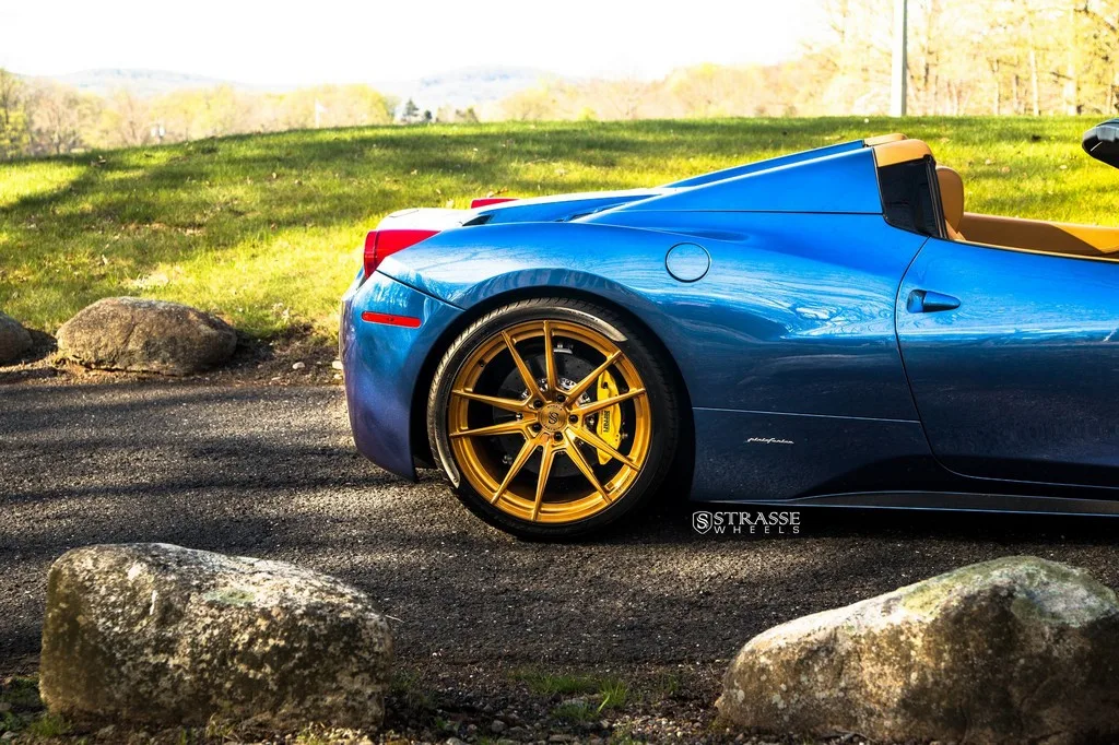 Strasse SV1 Deep Concave Monoblock on Ferrari 458 F142, photo 9