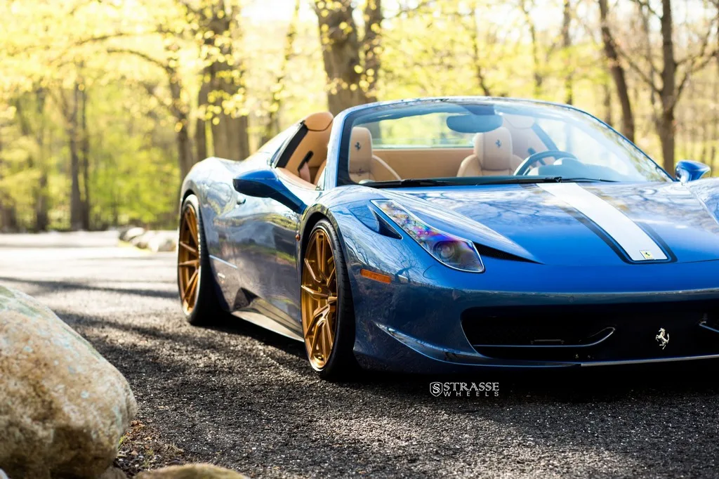 Strasse SV1 Deep Concave Monoblock on Ferrari 458 F142, photo 7