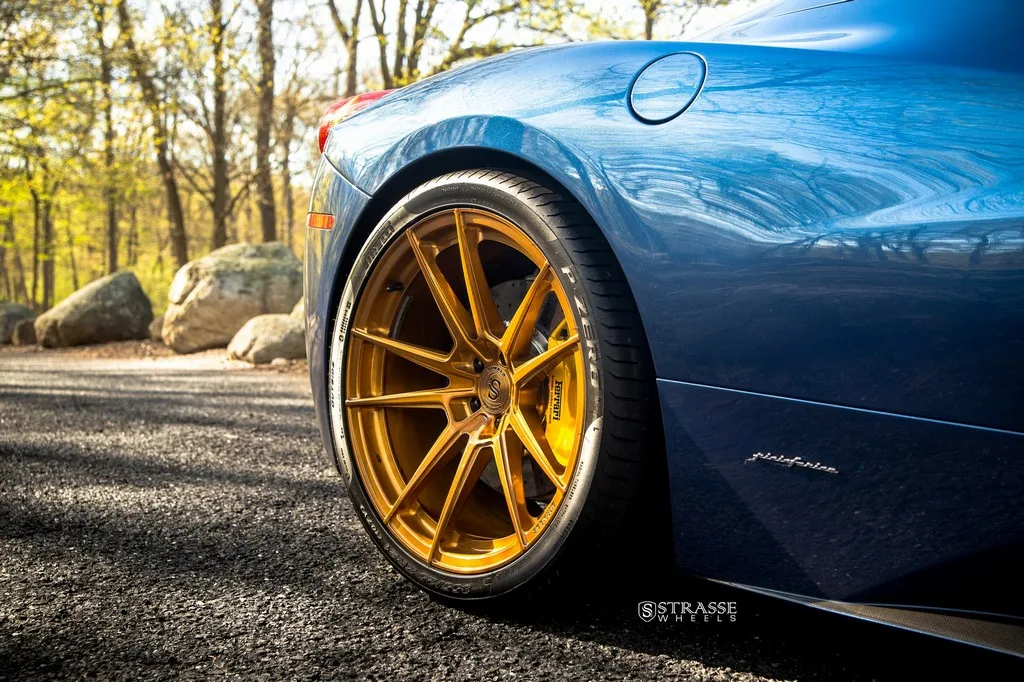 Strasse SV1 Deep Concave Monoblock on Ferrari 458 F142, photo 11