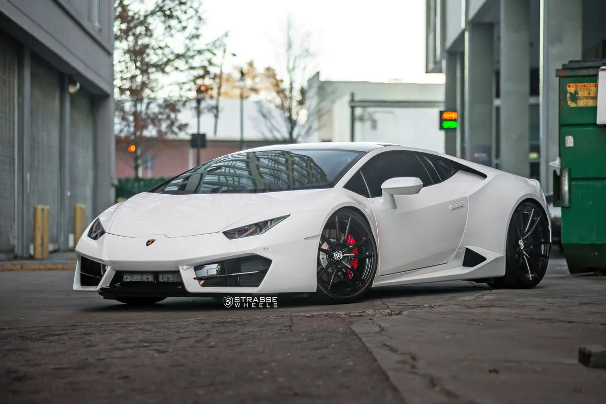Strasse SV1 Deep Concave Monoblock on Lamborghini Huracan (2014), photo 11