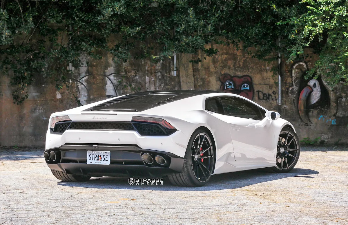 Strasse SV1 Deep Concave Monoblock on Lamborghini Huracan (2014), photo 8