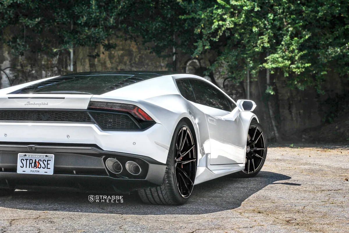 Strasse SV1 Deep Concave Monoblock on Lamborghini Huracan (2014), photo 9