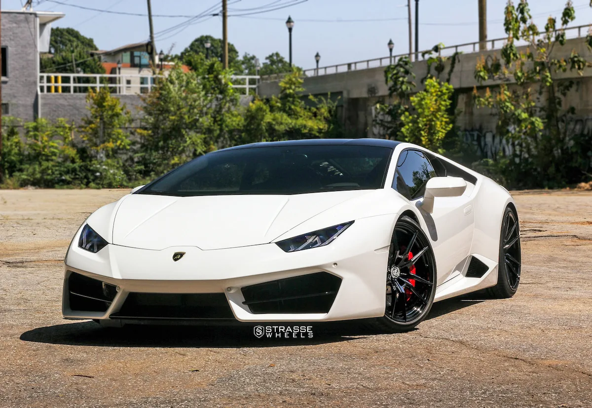 Strasse SV1 Deep Concave Monoblock on Lamborghini Huracan (2014), photo 4
