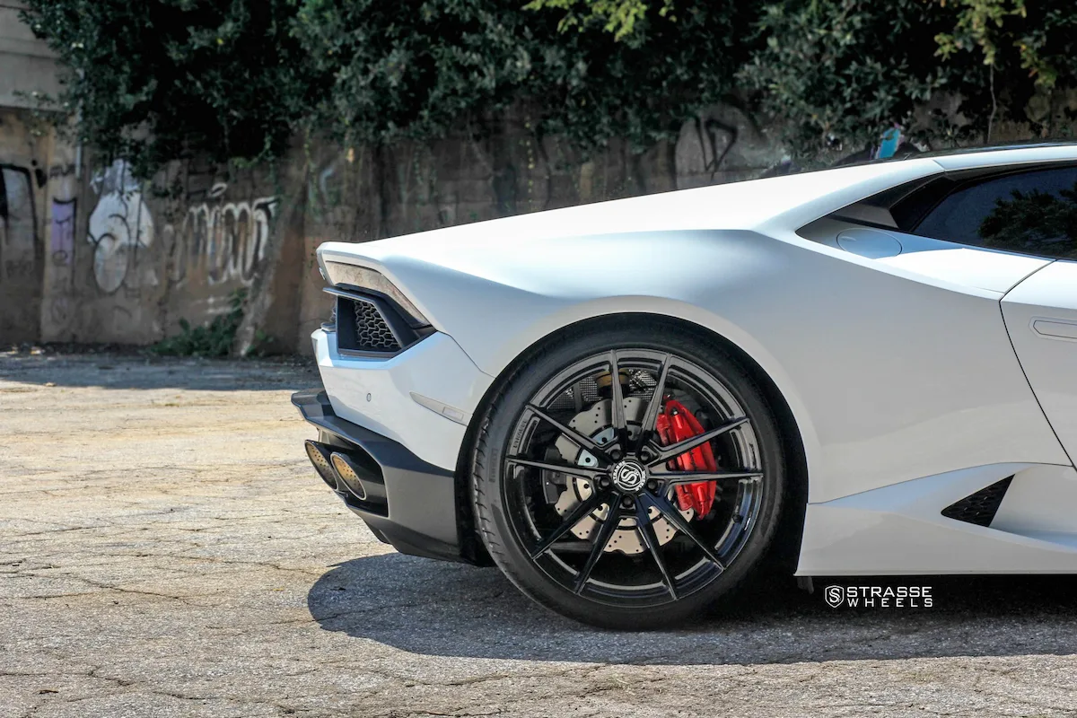 Strasse SV1 Deep Concave Monoblock on Lamborghini Huracan (2014), photo 10