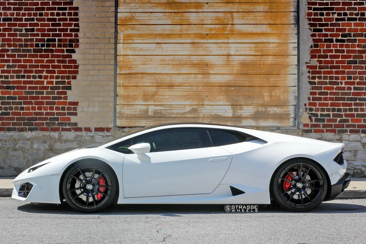 Strasse SV1 Deep Concave Monoblock on Lamborghini Huracan (2014), photo 7