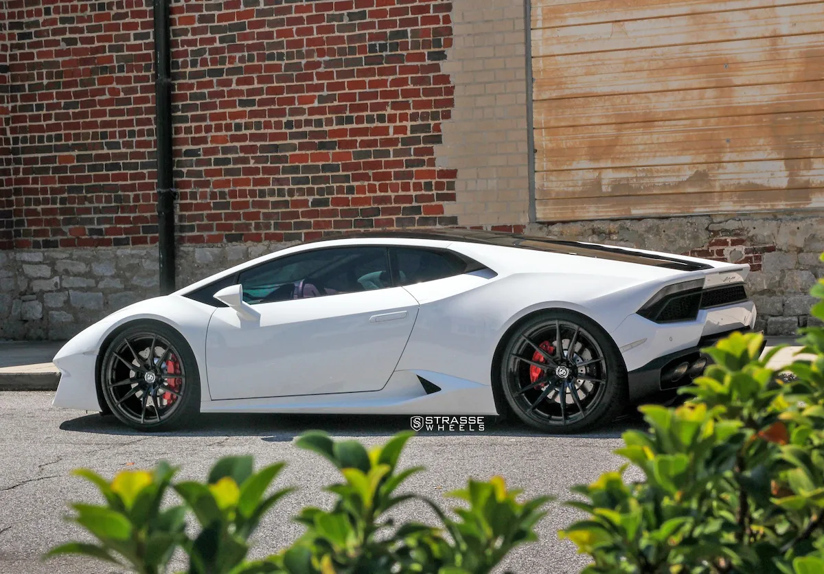 Strasse SV1 Deep Concave Monoblock on Lamborghini Huracan (2014), photo 5