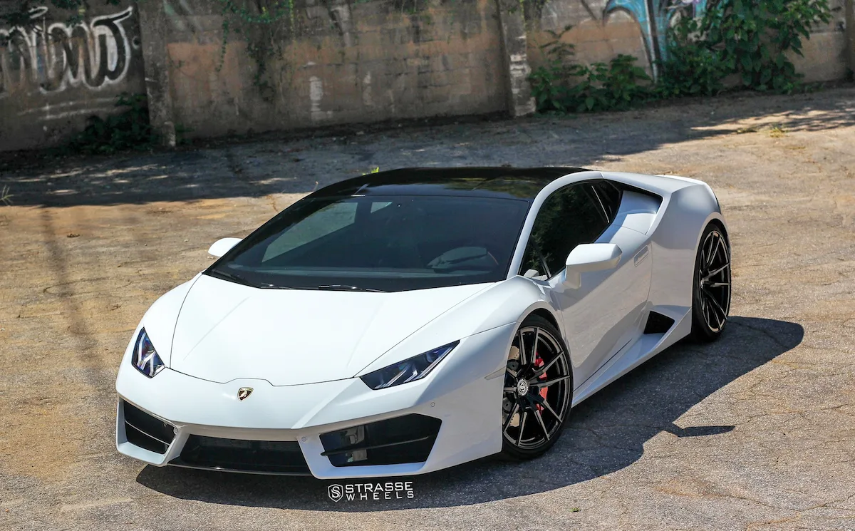 Strasse SV1 Deep Concave Monoblock on Lamborghini Huracan (2014), photo 3