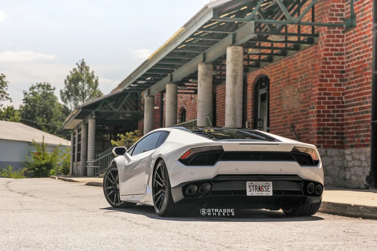 Strasse SV1 Deep Concave Monoblock on Lamborghini Huracan (2014), photo 6