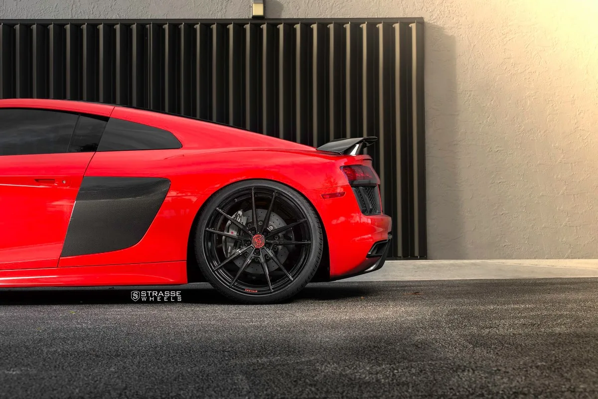 Strasse SV1 Deep Concave Monoblock on Audi R8 Type 4S.1, photo 4