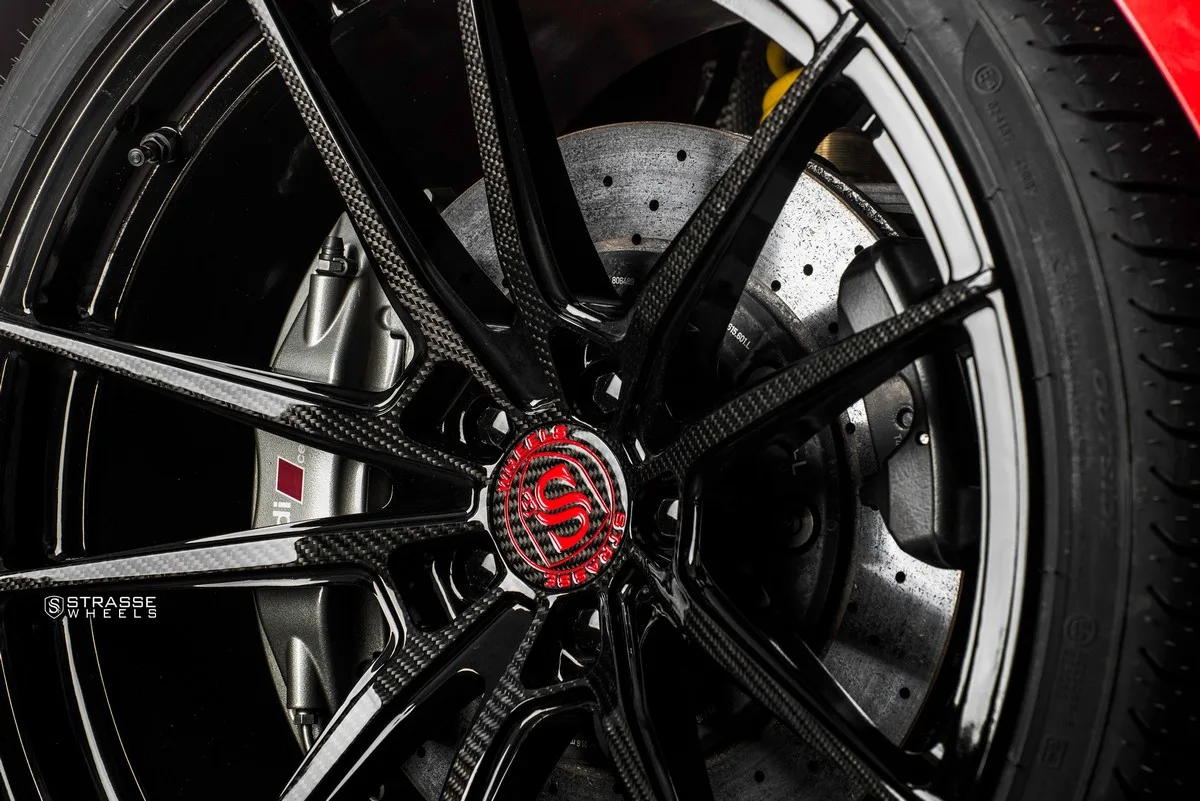Strasse SV1 Deep Concave Monoblock on Audi R8 Type 4S.1, photo 11