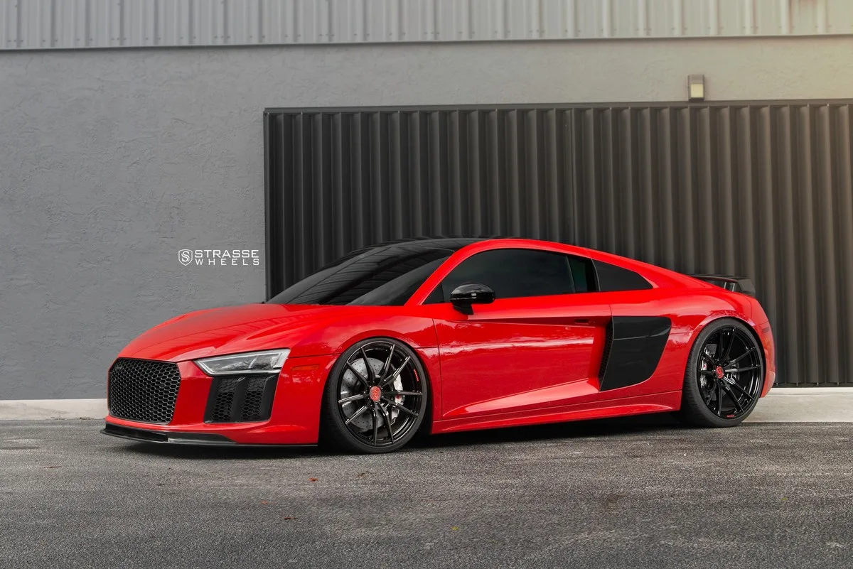 Strasse SV1 Deep Concave Monoblock on Audi R8 Type 4S.1, photo 2