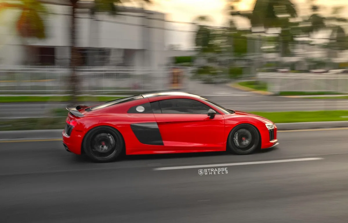 Strasse SV1 Deep Concave Monoblock on Audi R8 Type 4S.1, photo 12