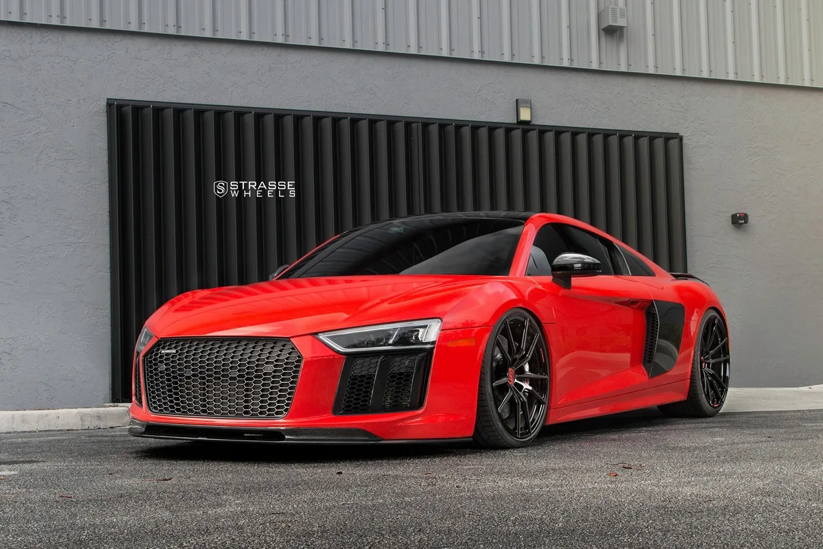 Strasse SV1 Deep Concave Monoblock on Audi R8 Type 4S.1, photo 7