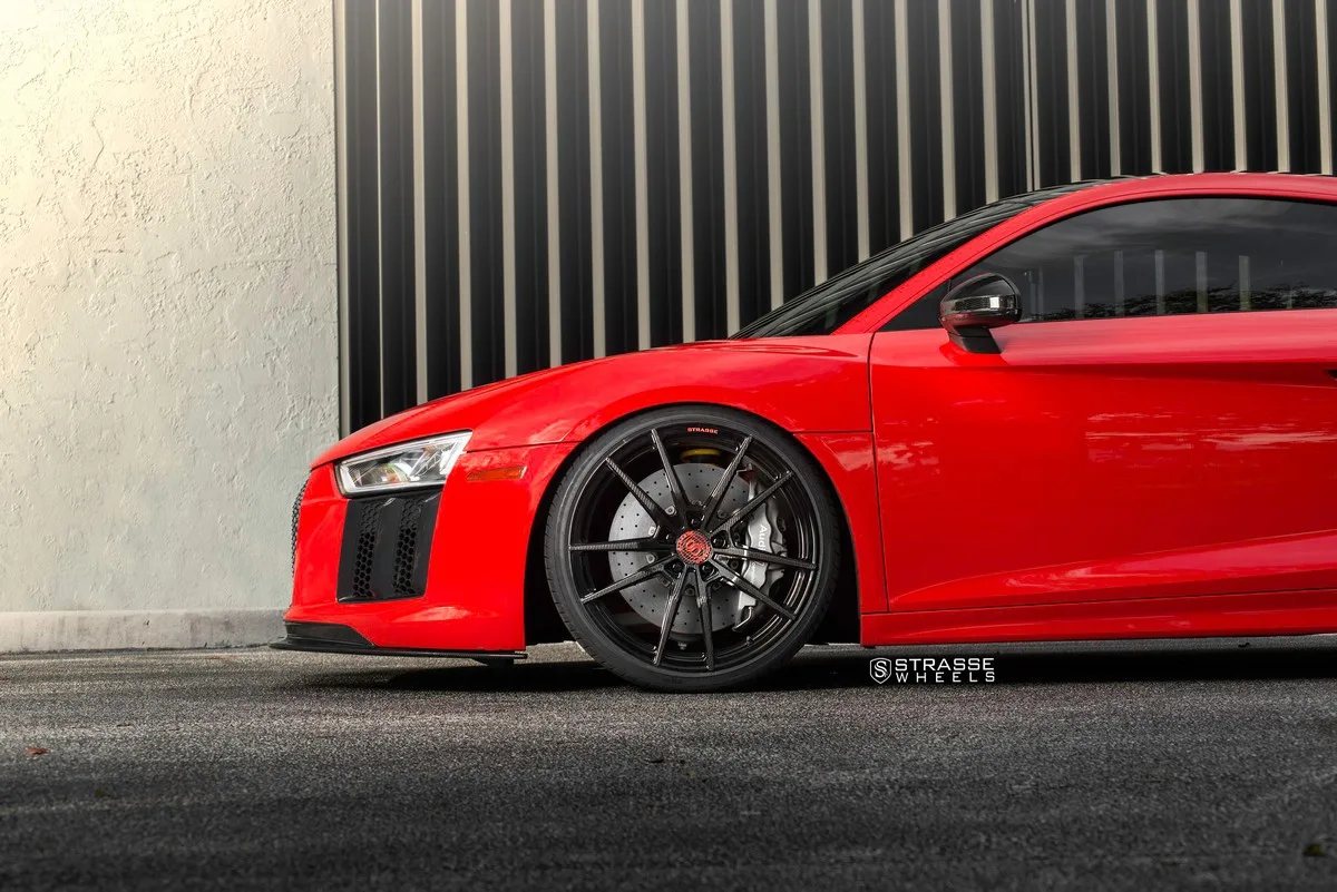 Strasse SV1 Deep Concave Monoblock on Audi R8 Type 4S.1, photo 3