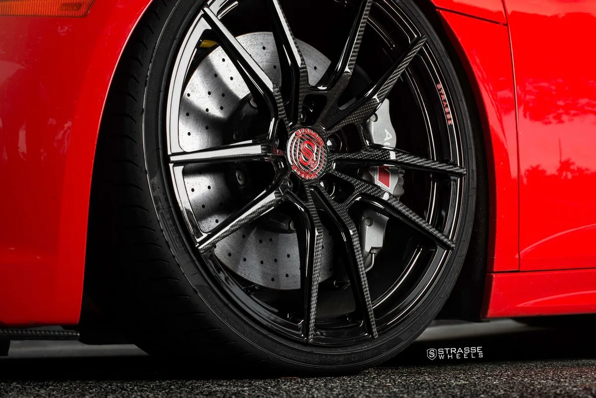 Strasse SV1 Deep Concave Monoblock on Audi R8 Type 4S.1, photo 10
