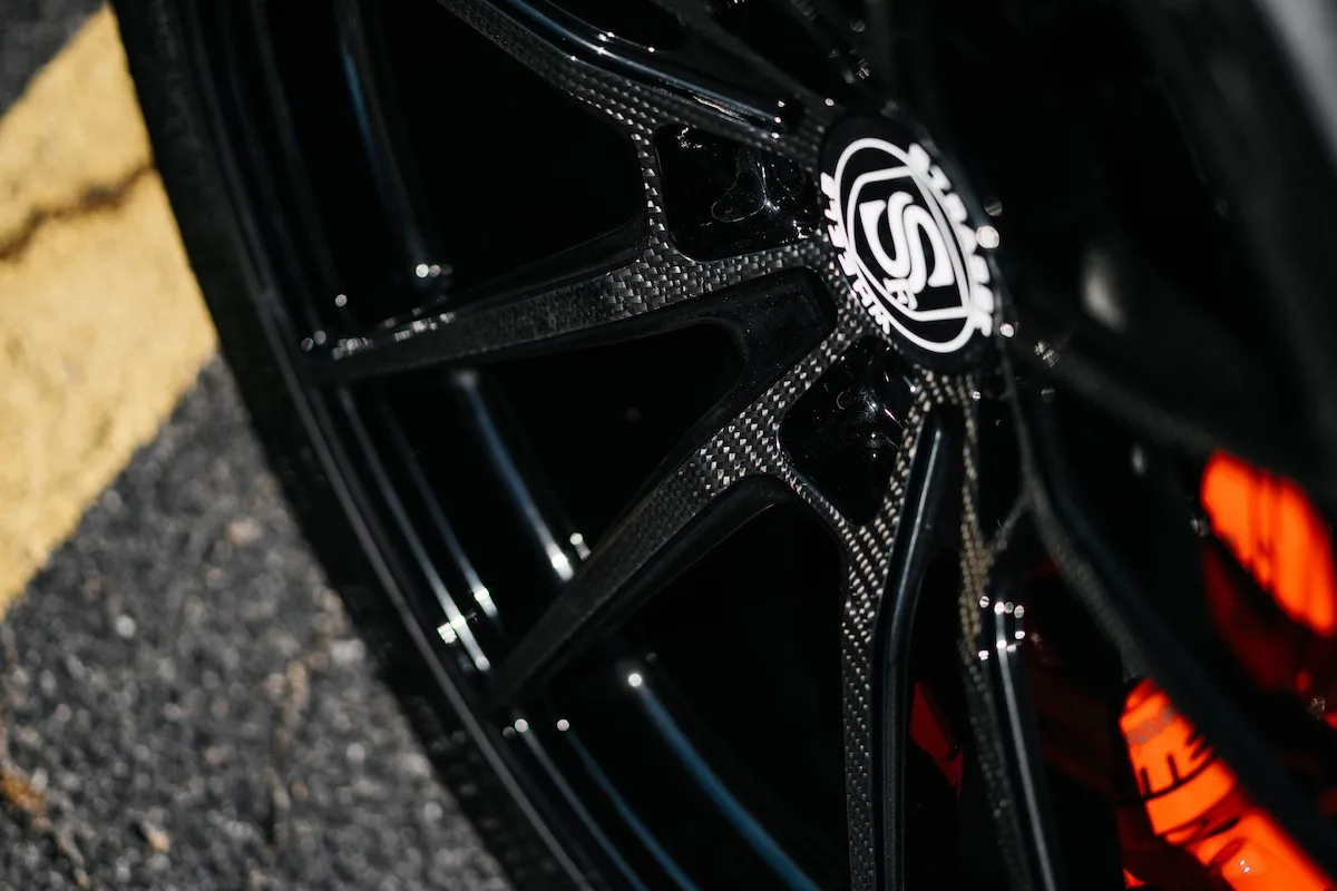 Strasse SV1 Deep Concave Monoblock on Chevrolet Corvette C7, photo 9