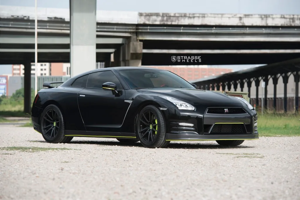 Strasse SV1 Deep Concave Monoblock on Nissan GT-R R35.1, photo 7