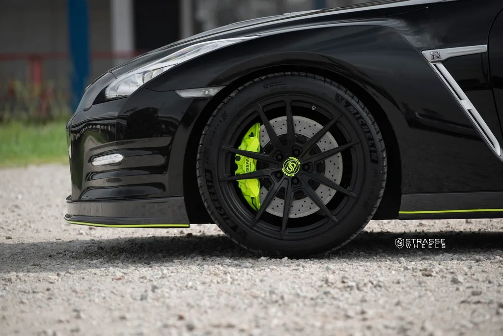 Strasse SV1 Deep Concave Monoblock on Nissan GT-R R35.1, photo 8