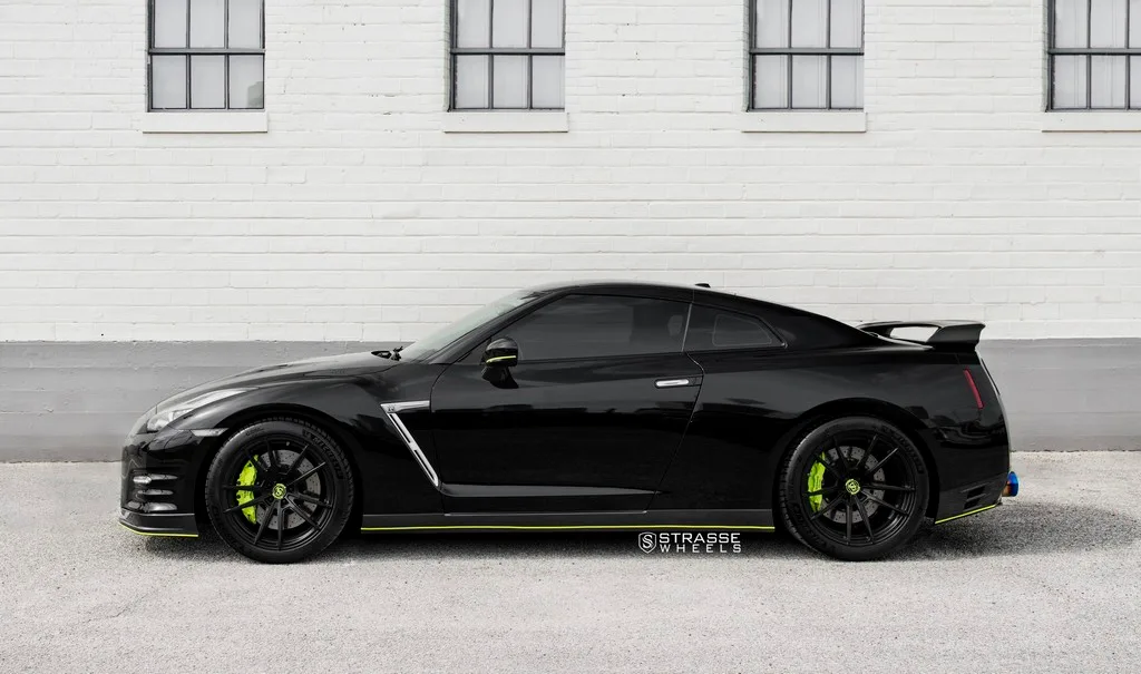 Strasse SV1 Deep Concave Monoblock on Nissan GT-R R35.1, photo 12