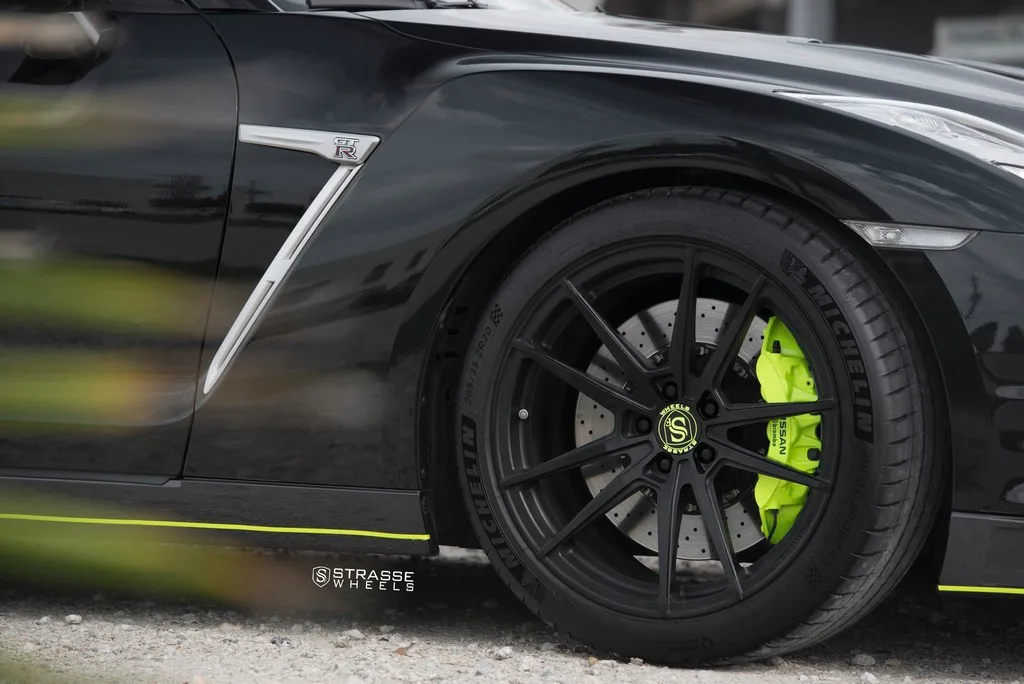 Strasse SV1 Deep Concave Monoblock on Nissan GT-R R35.1, photo 11