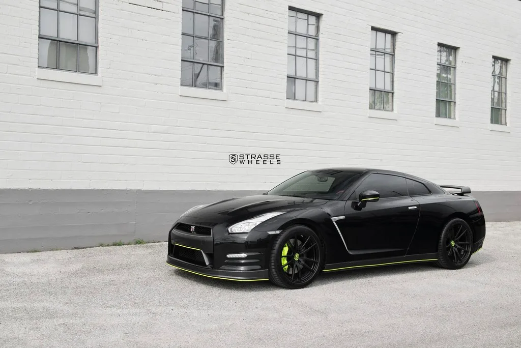 Strasse SV1 Deep Concave Monoblock on Nissan GT-R R35.1, photo 3
