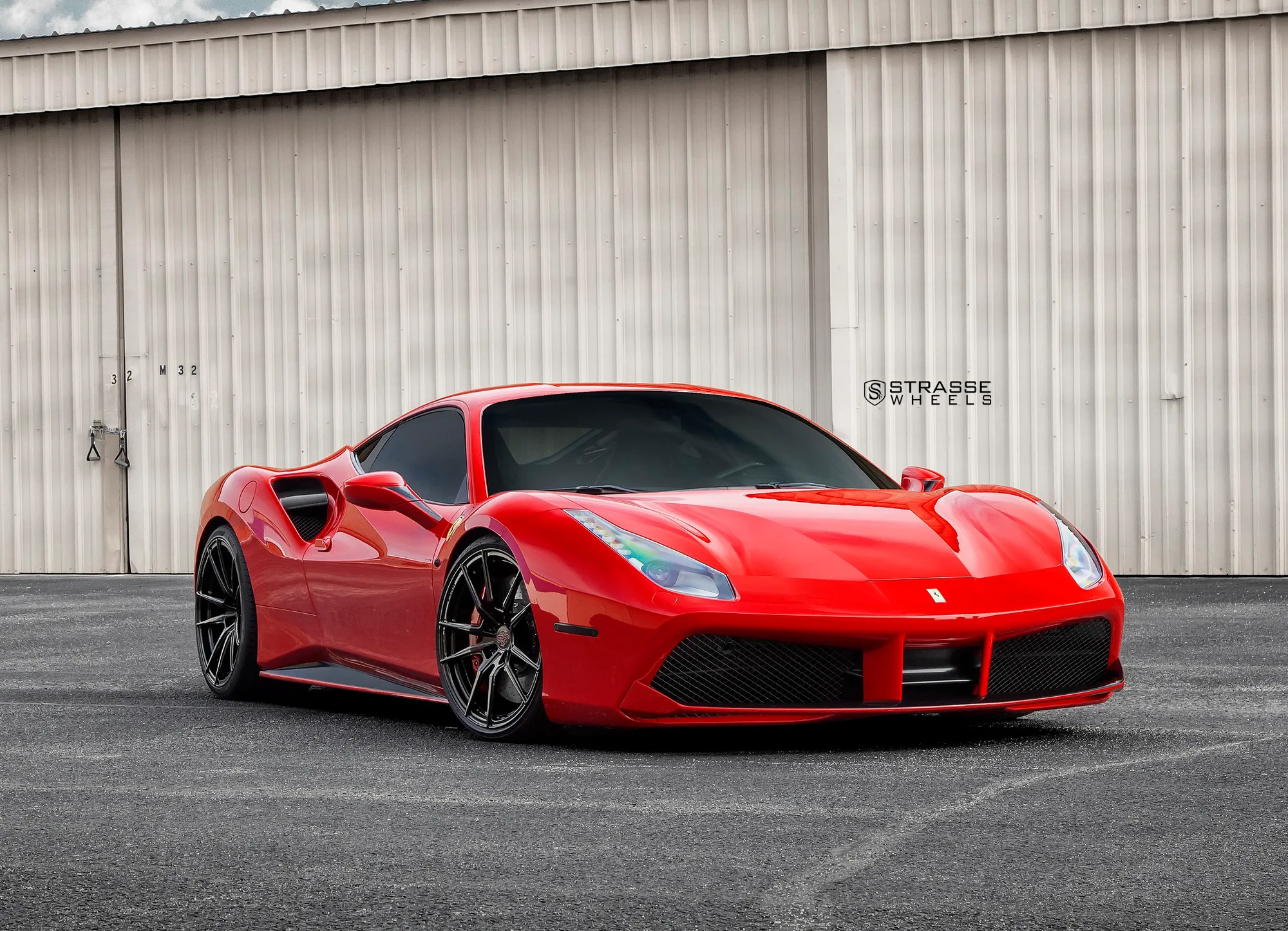 Strasse SV1 Deep Concave Monoblock on Ferrari 488, photo 3