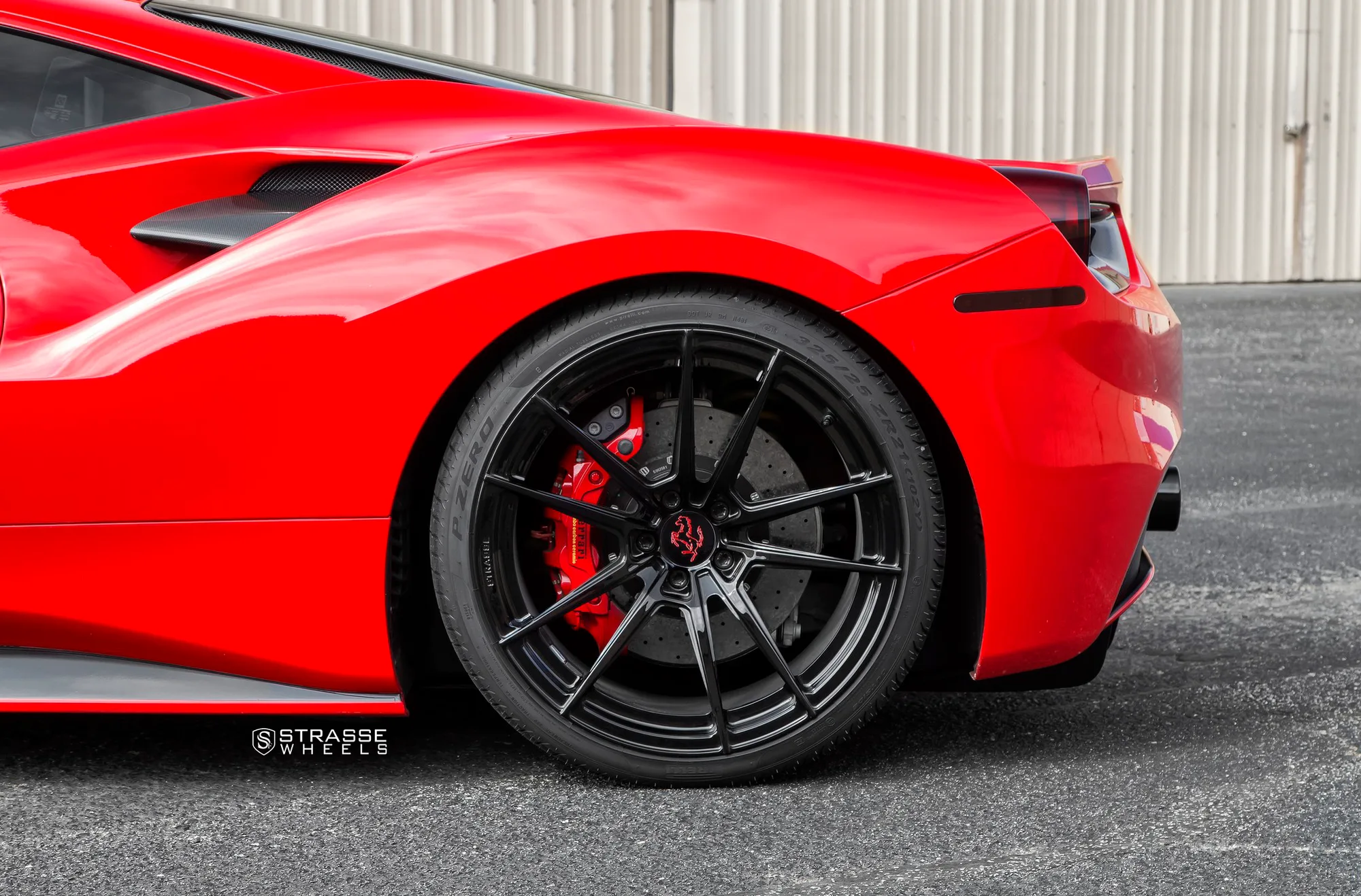 Strasse SV1 Deep Concave Monoblock on Ferrari 488, photo 12