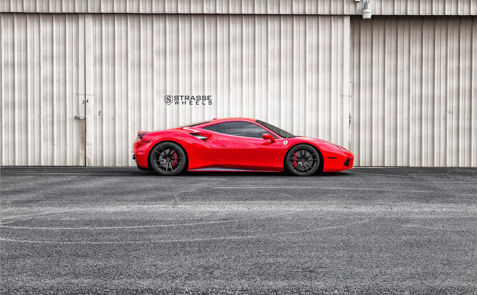 Strasse SV1 Deep Concave Monoblock on Ferrari 488, photo 9