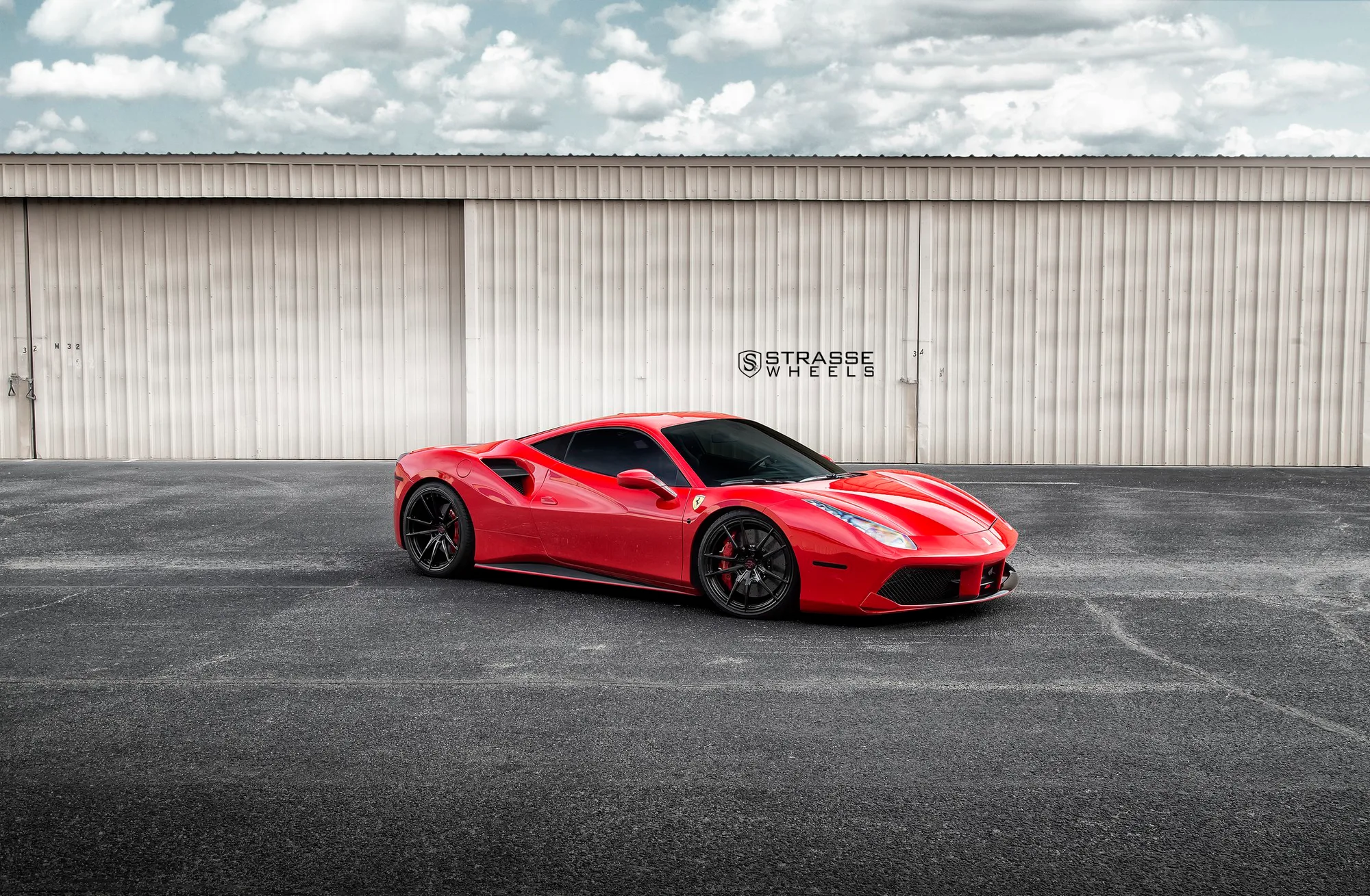 Strasse SV1 Deep Concave Monoblock on Ferrari 488, photo 6