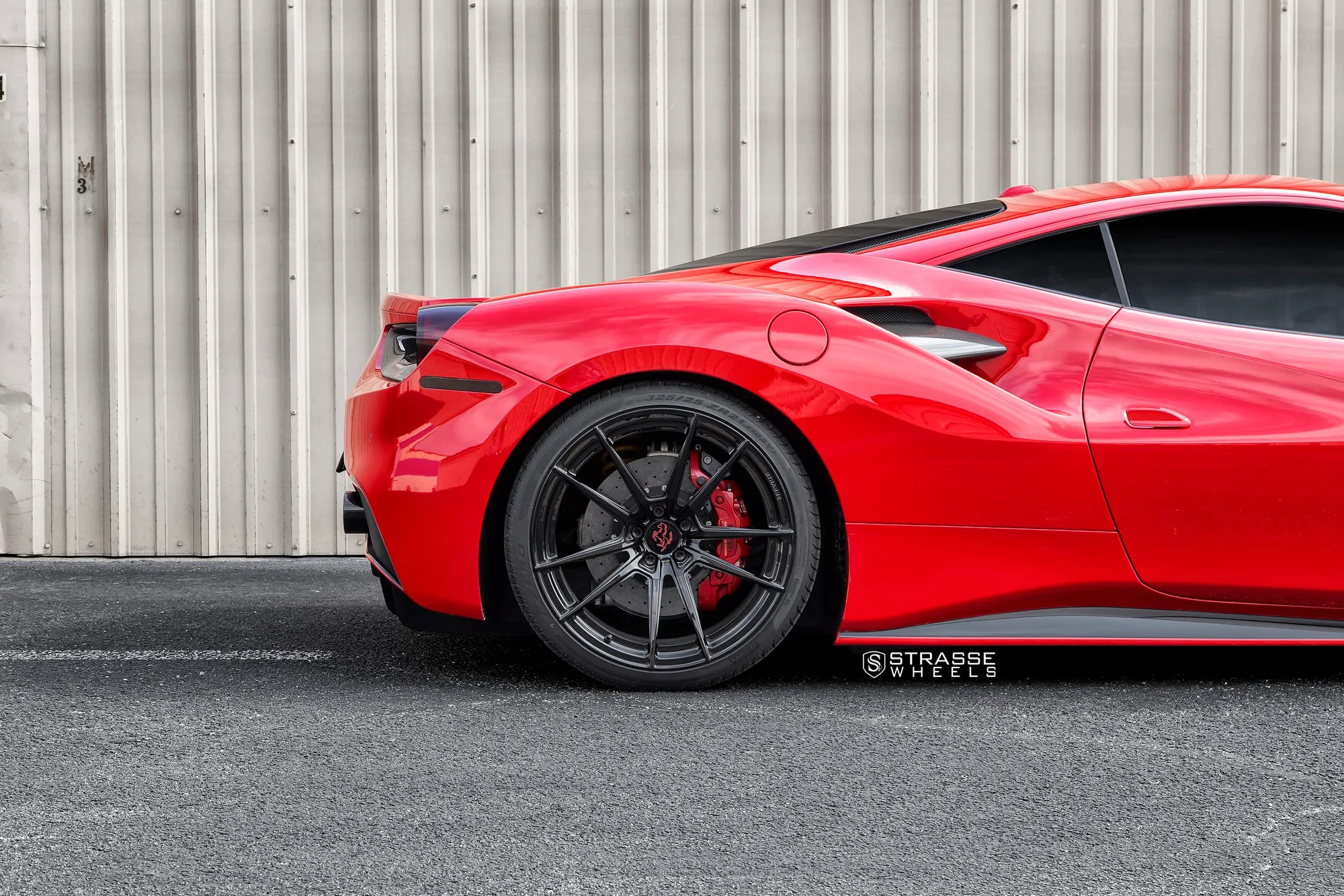 Strasse SV1 Deep Concave Monoblock on Ferrari 488, photo 10