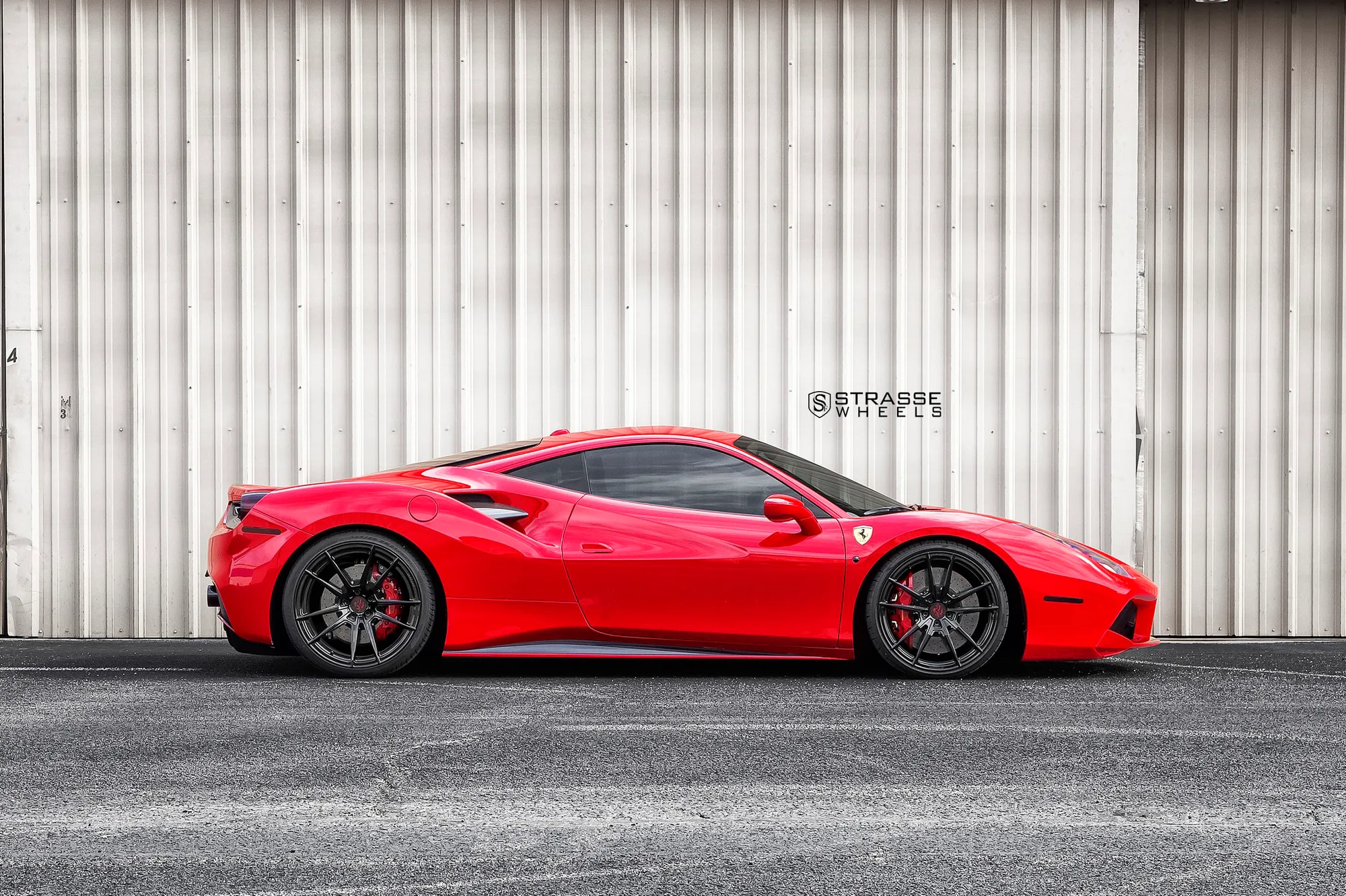 Strasse SV1 Deep Concave Monoblock on Ferrari 488, photo 7