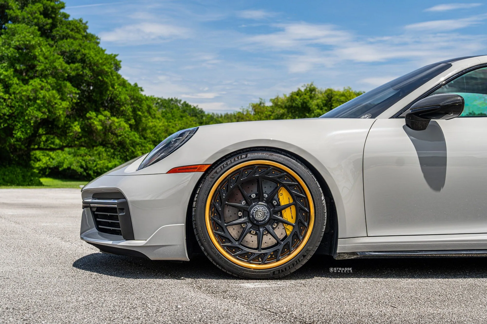 Strasse SV10 Aero Deep Concave FS on Porsche 911 992.1, photo 3
