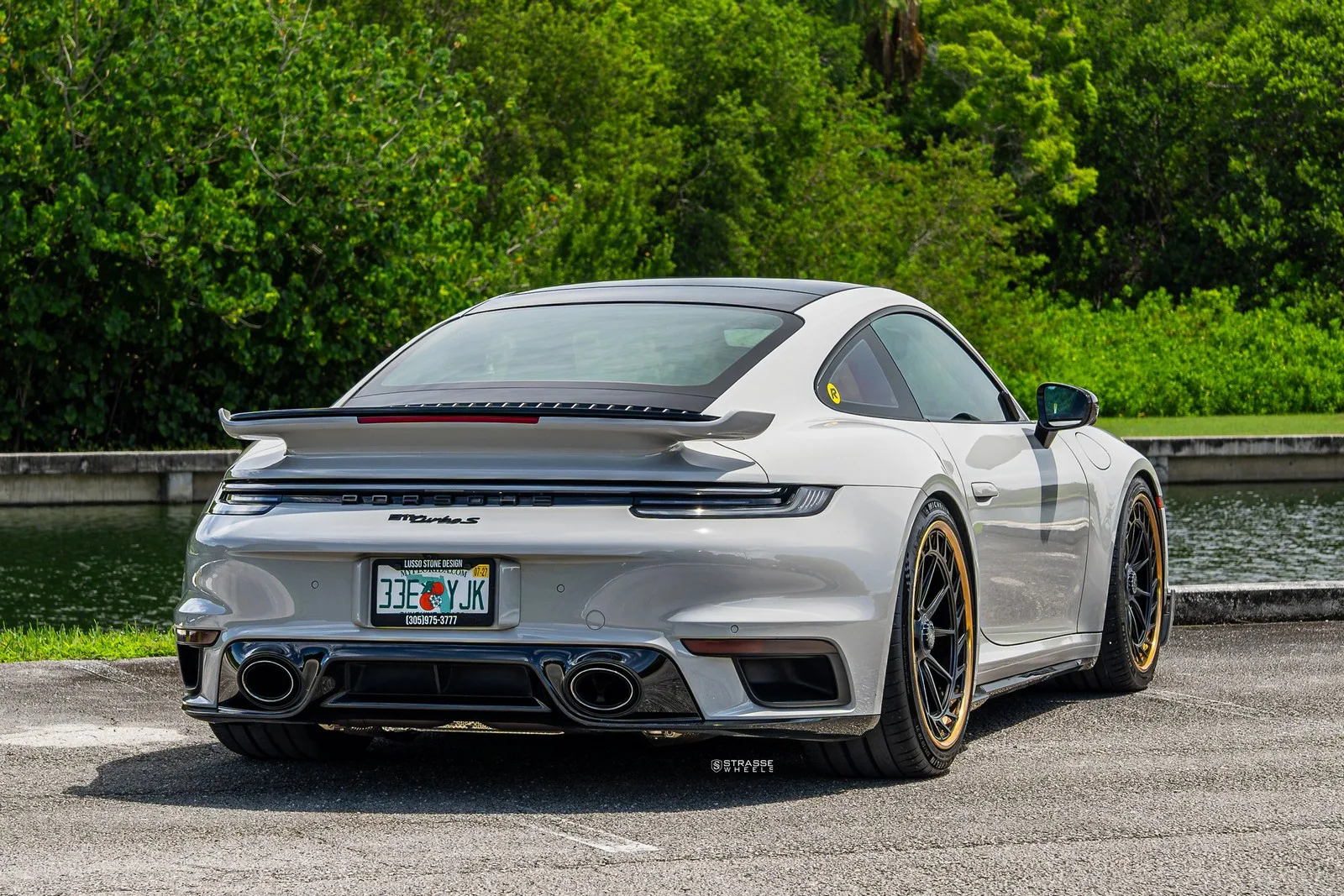 Strasse SV10 Aero Deep Concave FS on Porsche 911 992.1, photo 8
