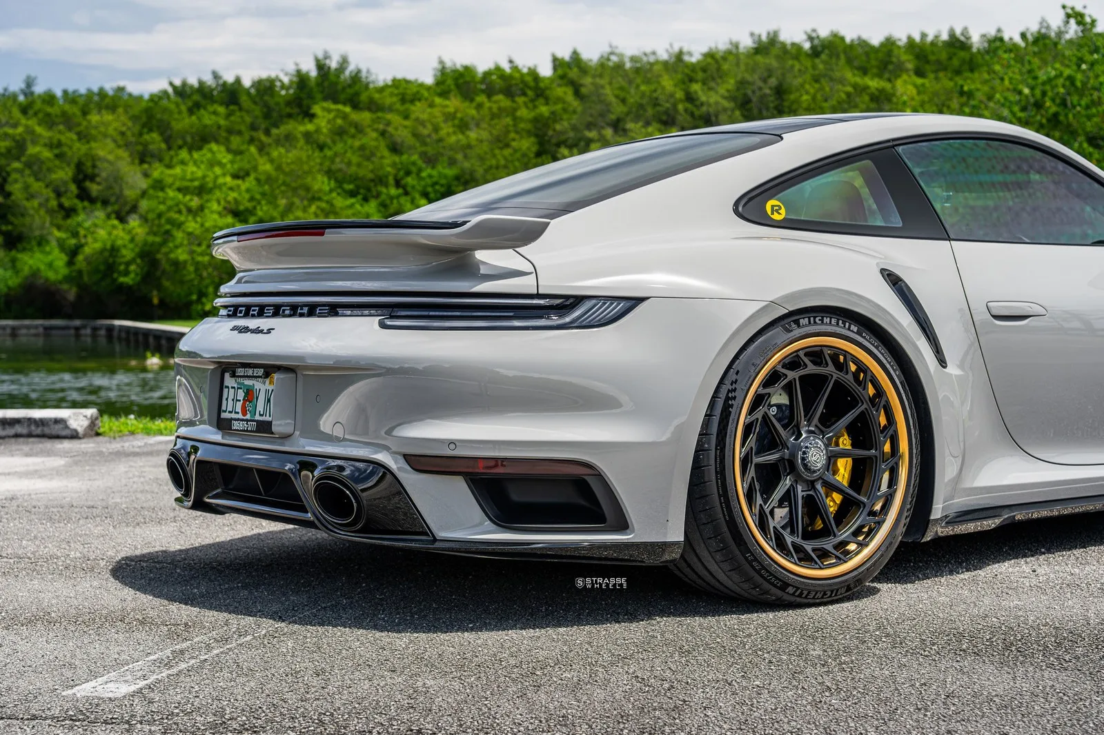 Strasse SV10 Aero Deep Concave FS on Porsche 911 992.1, photo 11