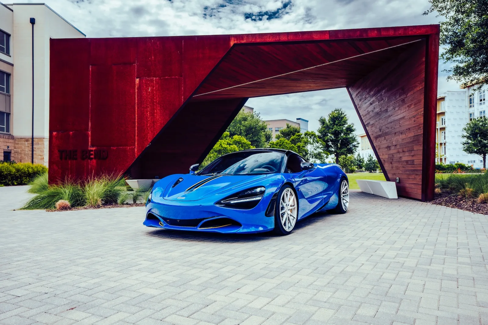 Strasse SV10 Deep Concave Duoblock on McLaren 720S, photo 3