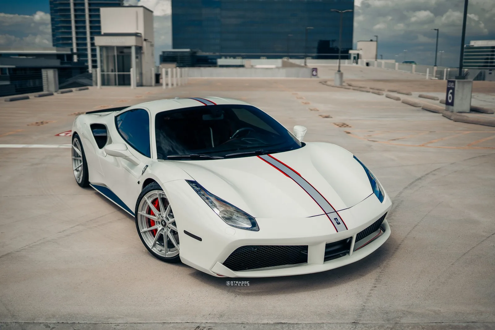 Strasse SV10 Deep Concave Duoblock on Ferrari 488, photo 7
