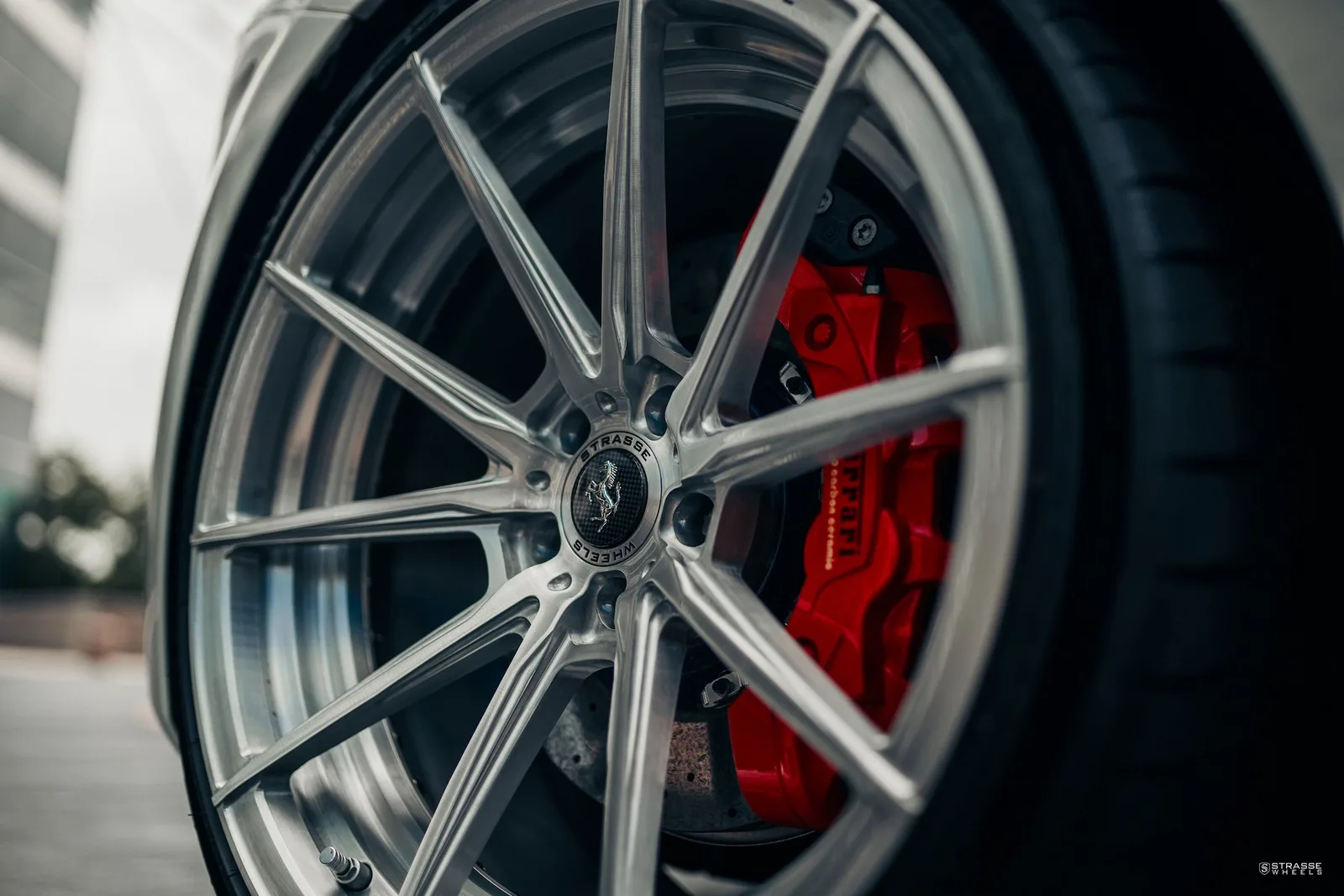 Strasse SV10 Deep Concave Duoblock on Ferrari 488, photo 12