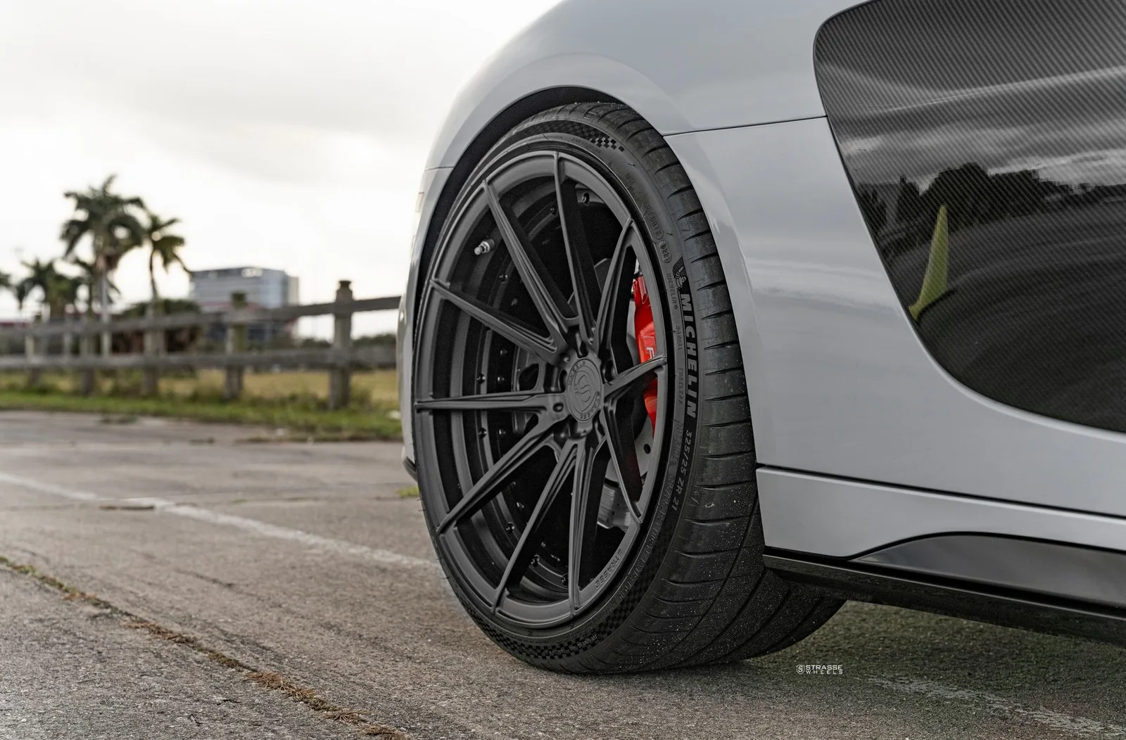 Strasse SV10 Deep Concave Duoblocks on Audi R8 Type 4S.2, photo 5