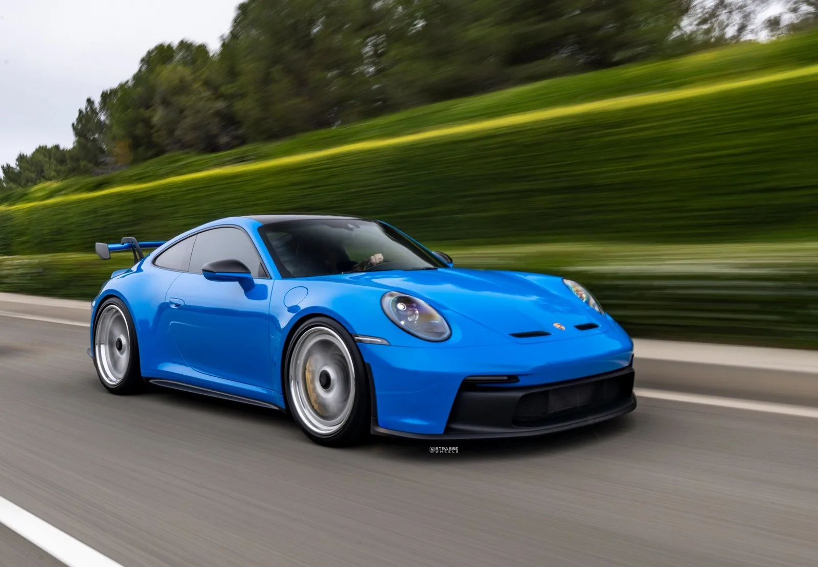 Strasse SV10 Deep Concave FS on Porsche 911 992.1, photo 11