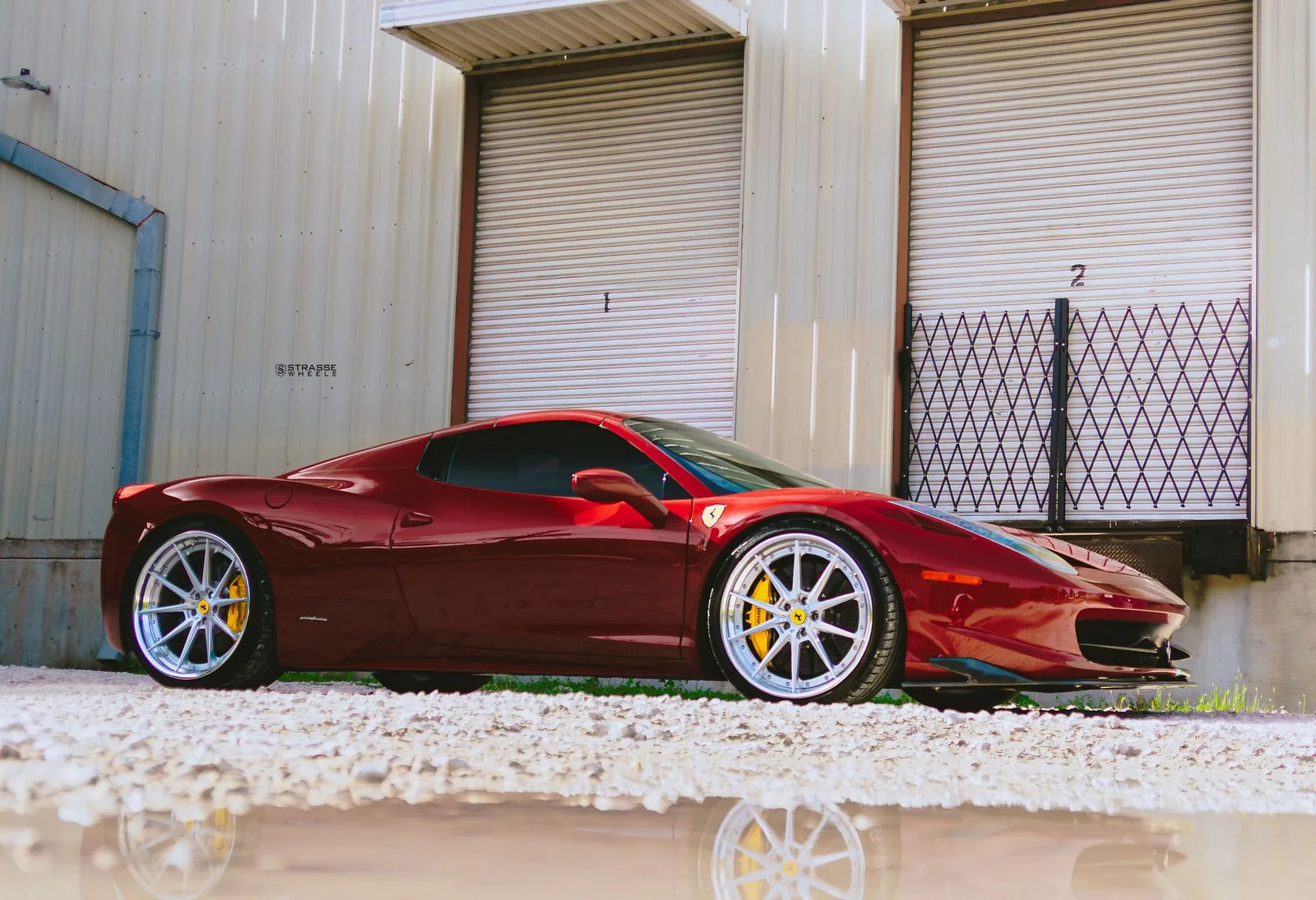 Strasse SV10 Deep Concave FS on Ferrari 458 F142, photo 8