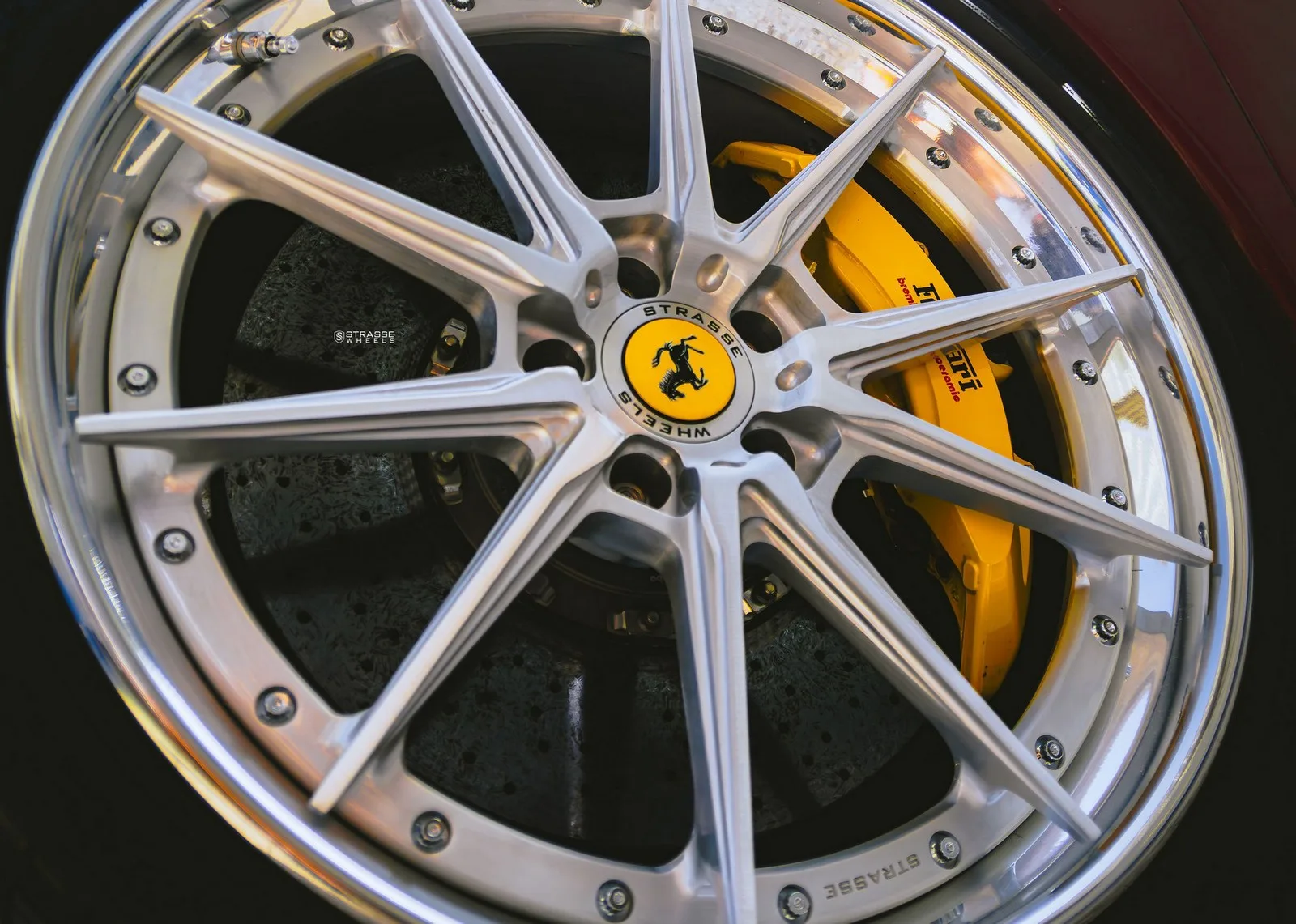 Strasse SV10 Deep Concave FS on Ferrari 458 F142, photo 3