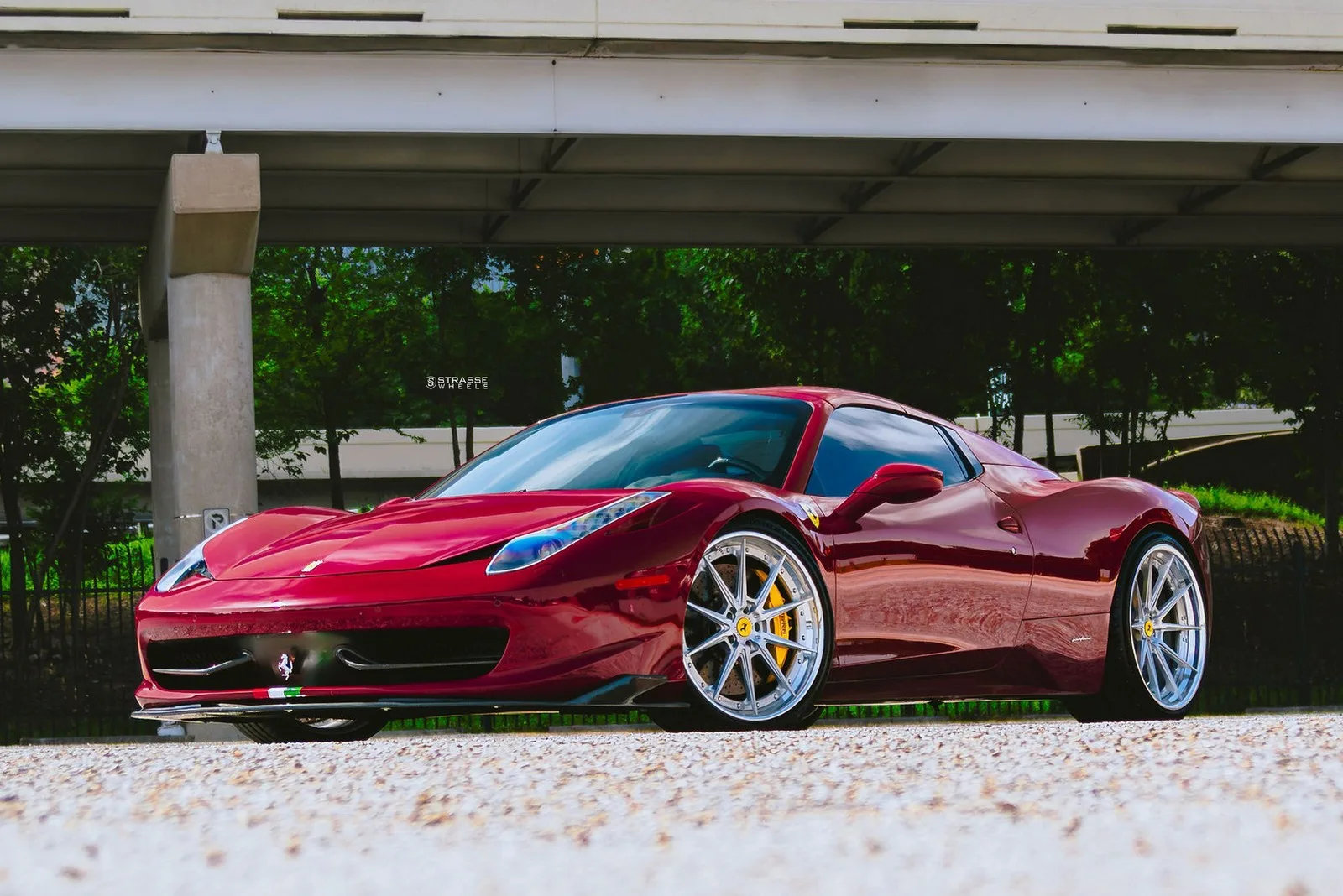 Strasse SV10 Deep Concave FS on Ferrari 458 F142, photo 9