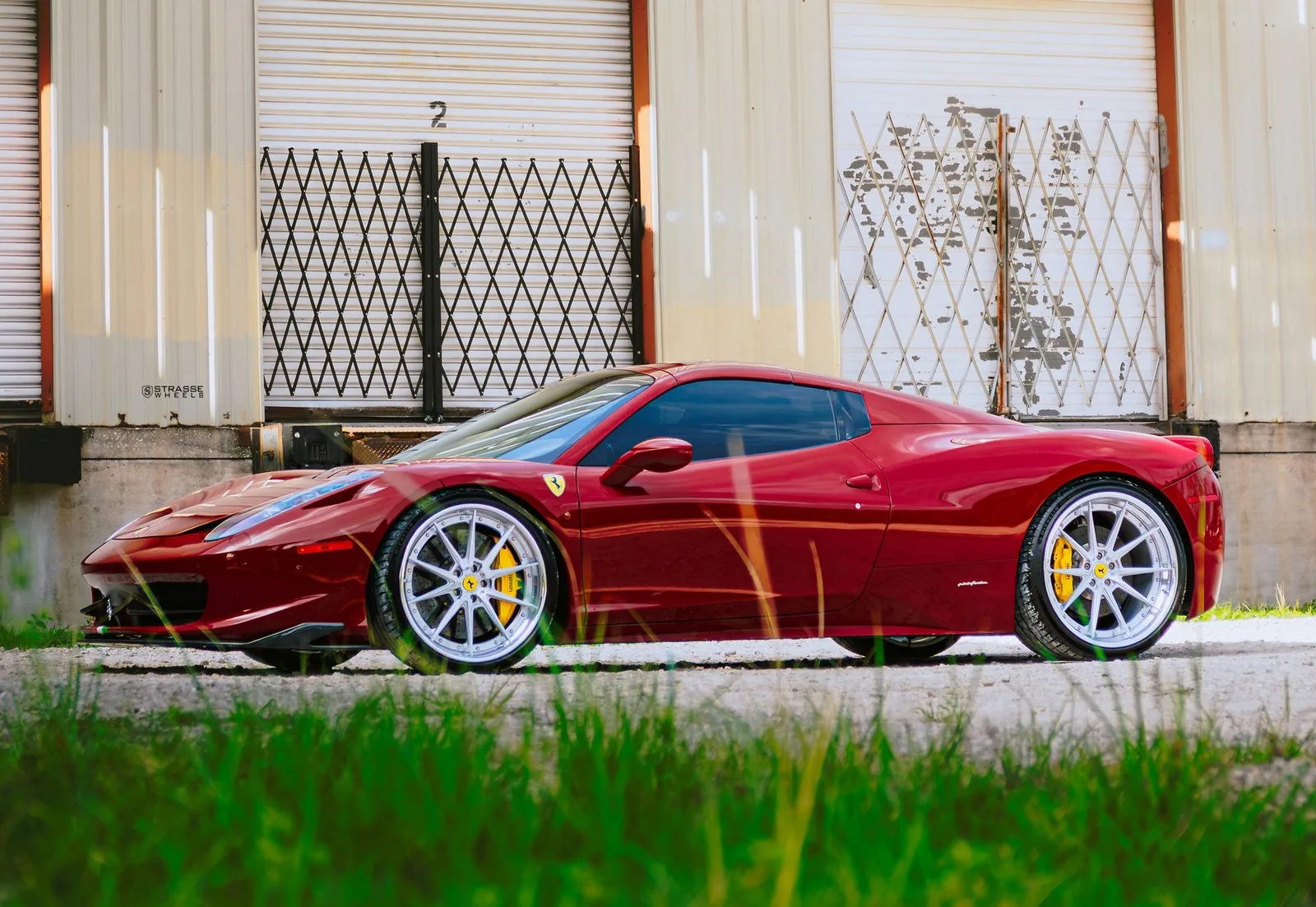 Strasse SV10 Deep Concave FS on Ferrari 458 F142, photo 7