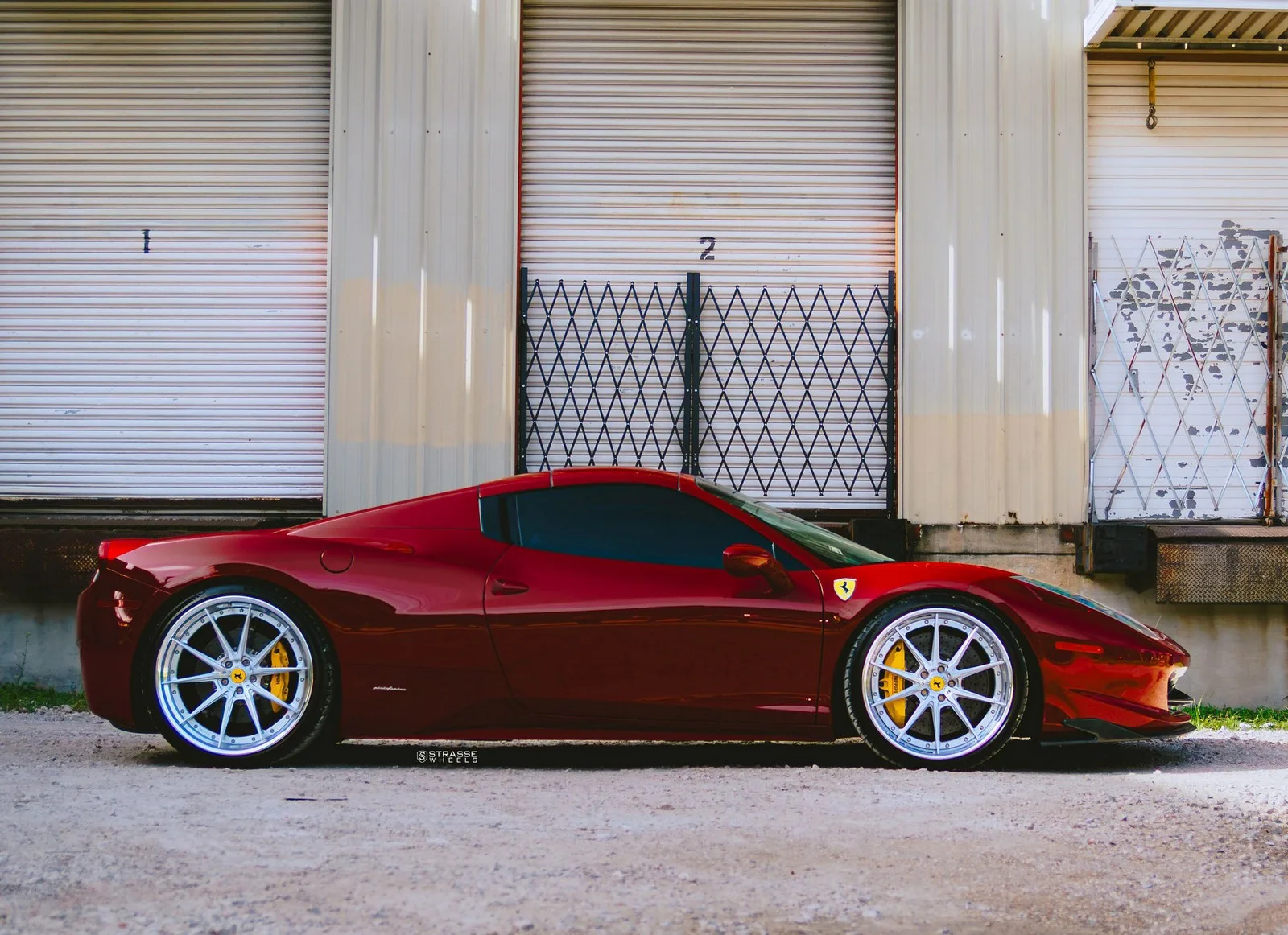 Strasse SV10 Deep Concave FS on Ferrari 458 F142, photo 10