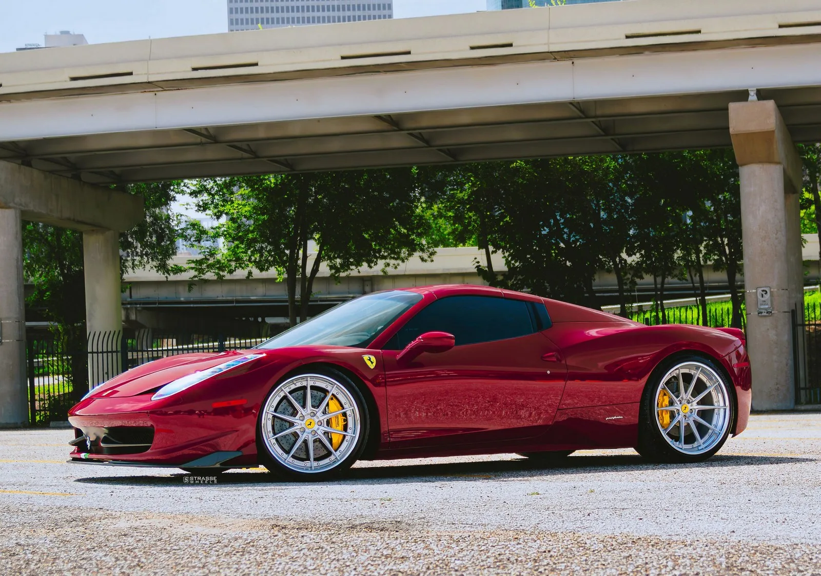 Strasse SV10 Deep Concave FS on Ferrari 458 F142, photo 5