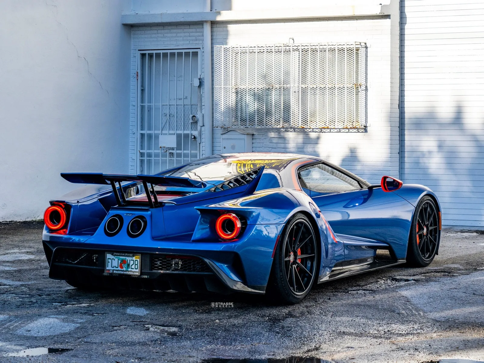 Strasse SV10 Deep Concave FS on Ford GT Second generation (2017-2022), photo 12