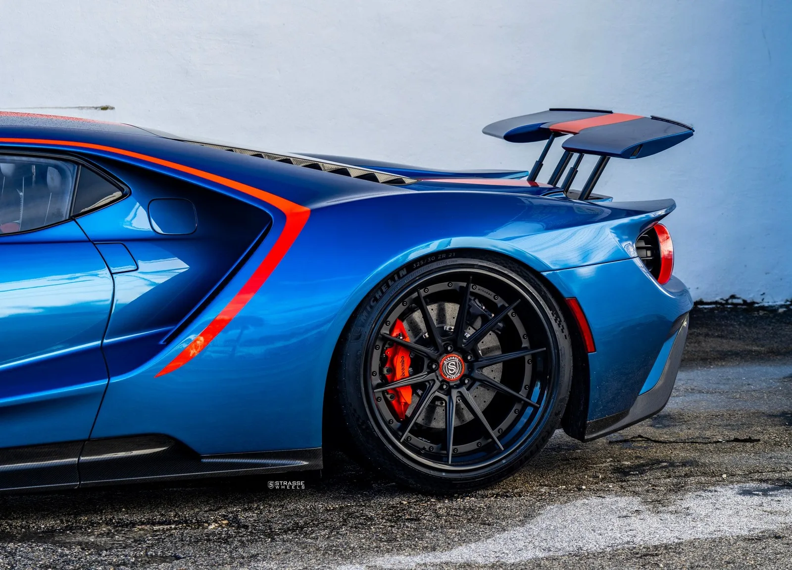 Strasse SV10 Deep Concave FS on Ford GT Second generation (2017-2022), photo 10